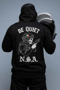 Felpa "Be Quiet NSA"