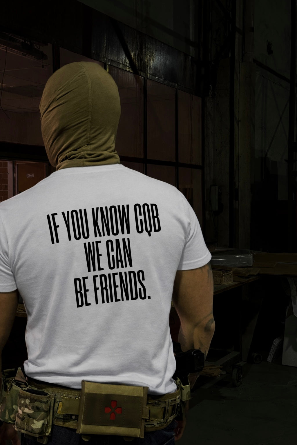 T-Shirt Streetwear "YOU KNOW CQB?"