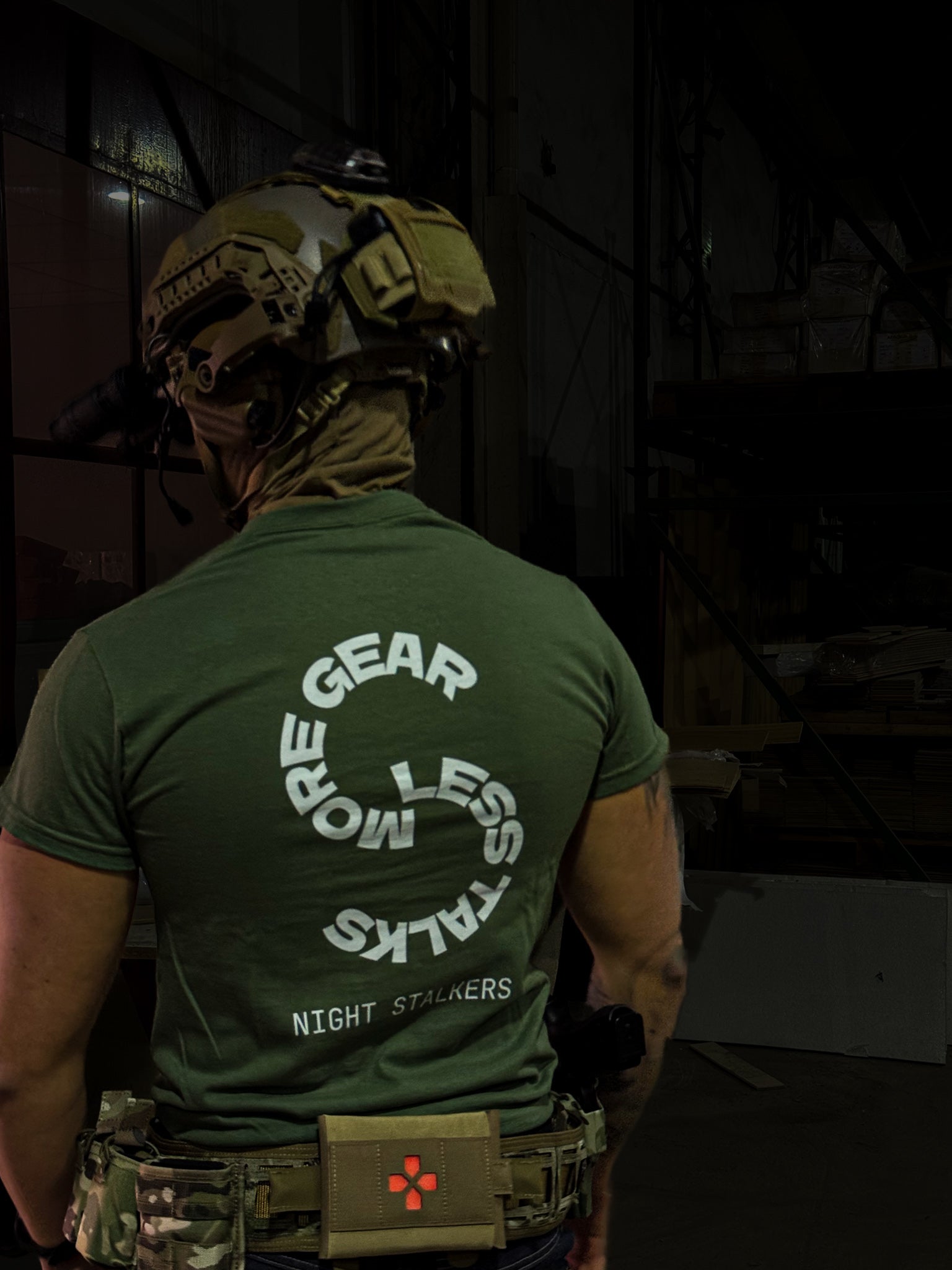 T-Shirt Streetwear "More Gear Less Talks"