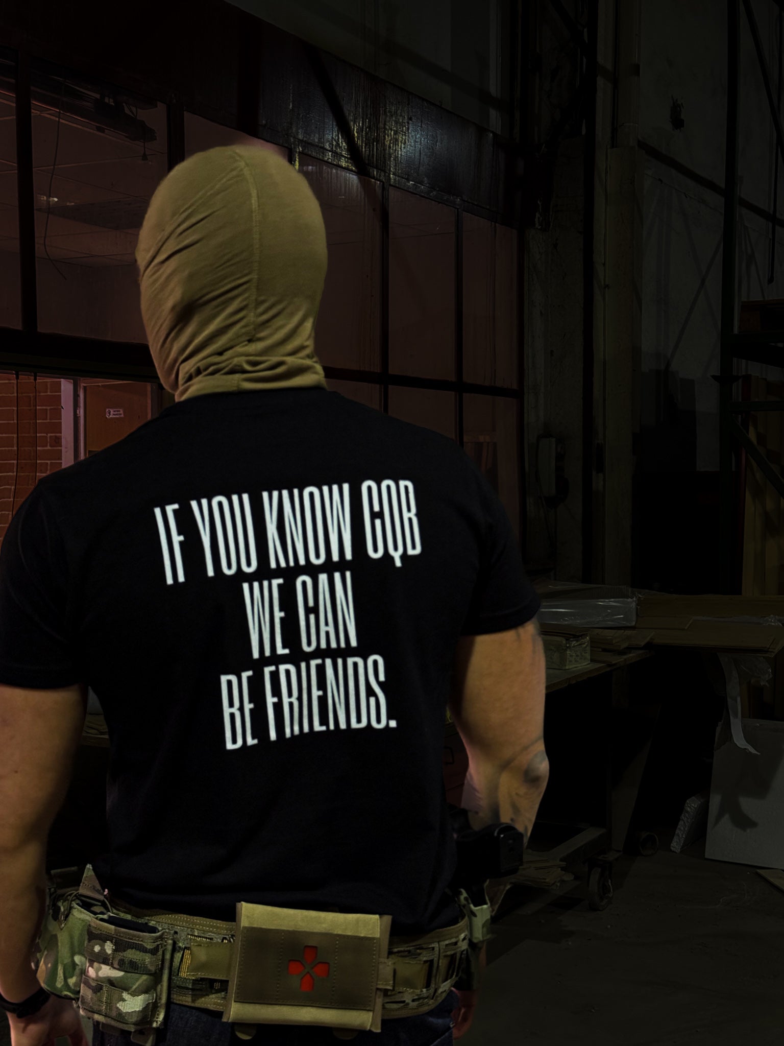 T-Shirt Streetwear "YOU KNOW CQB?"