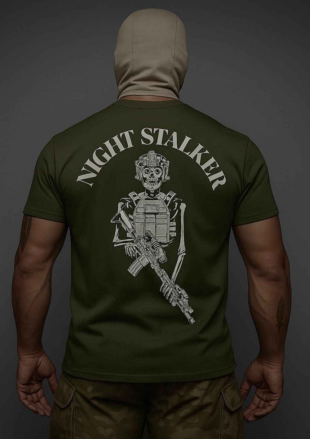 T-Shirt Night "Skull" Stalker
