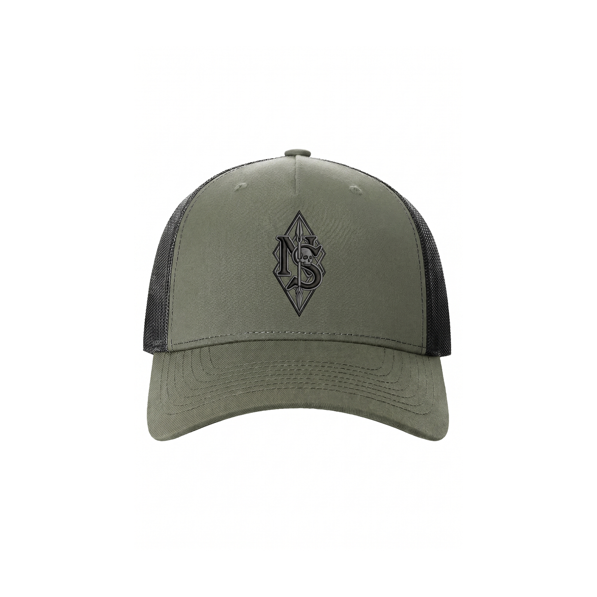 Night Skull Trucker Hat - Night Stalkers Apparel