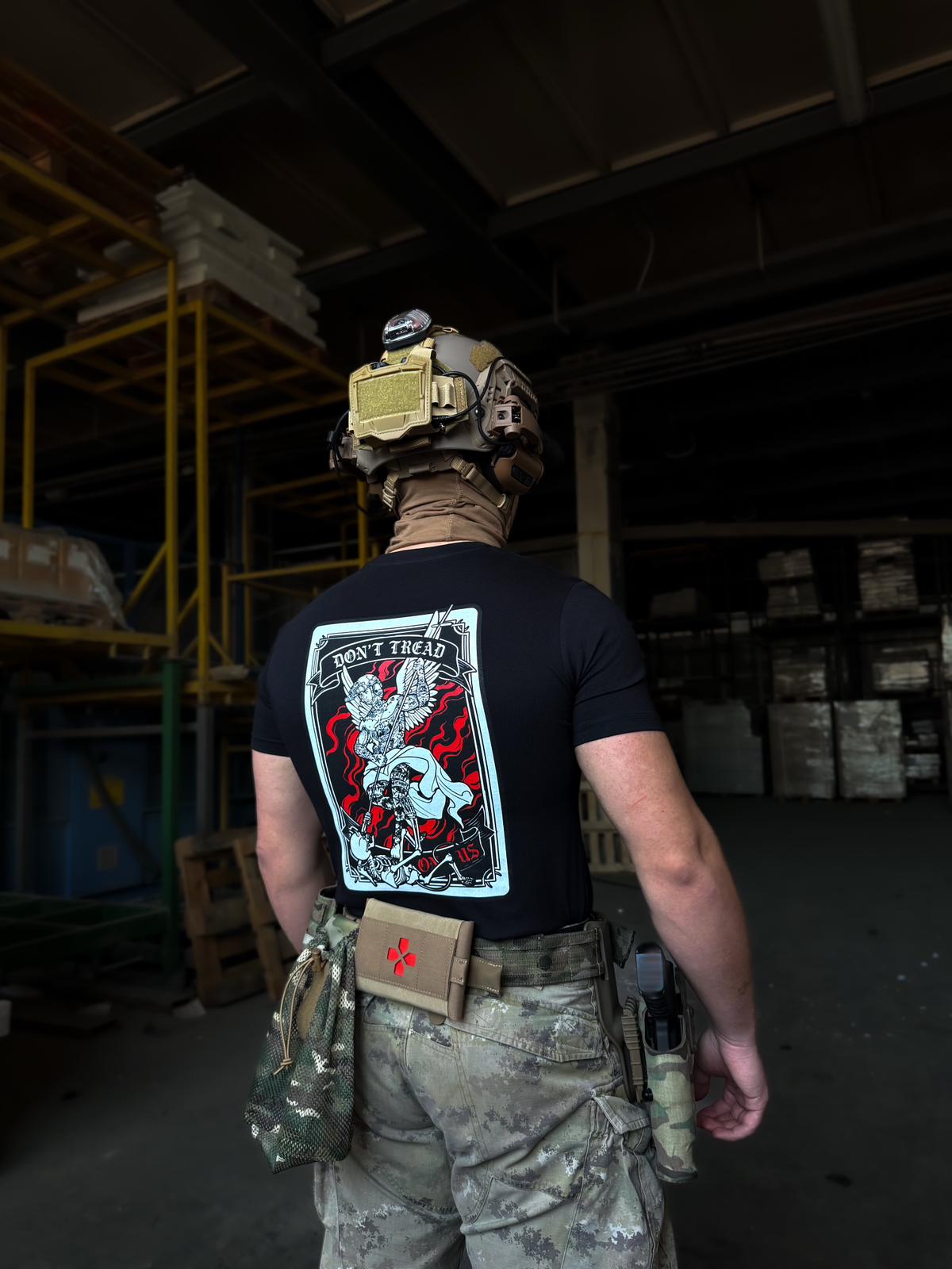 Tactical T-Shirt "Don't Tread on Us" - Night Stalkers Apparel