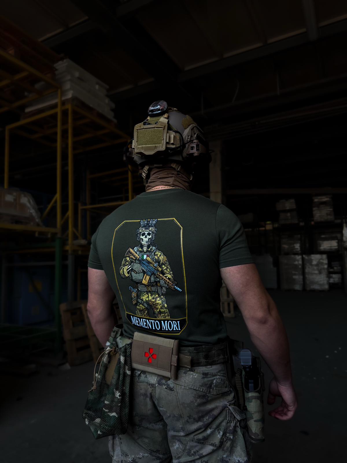 Tactical T-Shirt "Memento Mori" - Night Stalkers Apparel