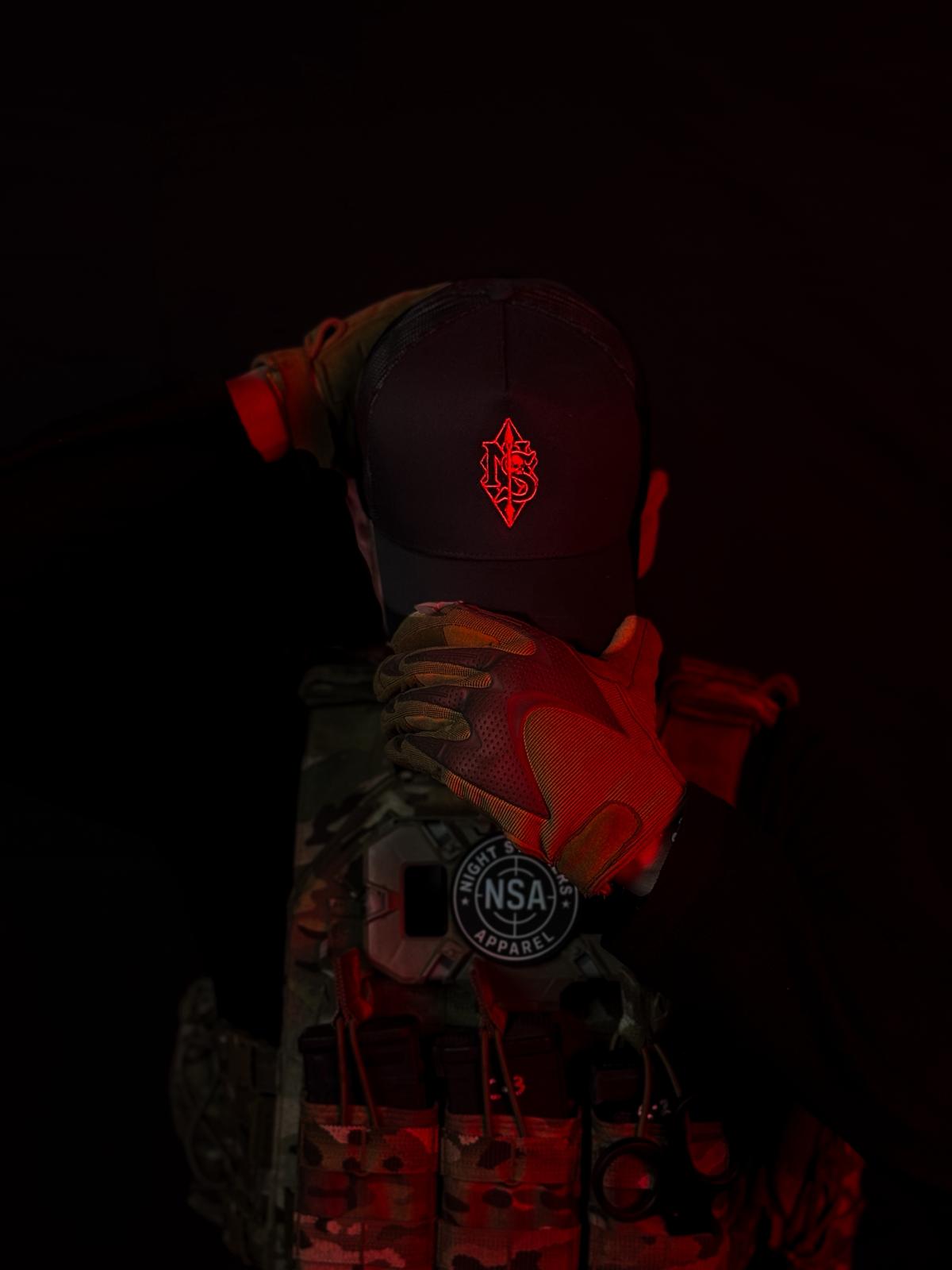 Night Skull Trucker Hat - Night Stalkers Apparel